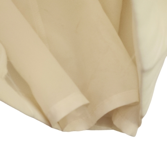 Jessica 100% polyester white short-sleeve sheath dress - Picture 7 of 13